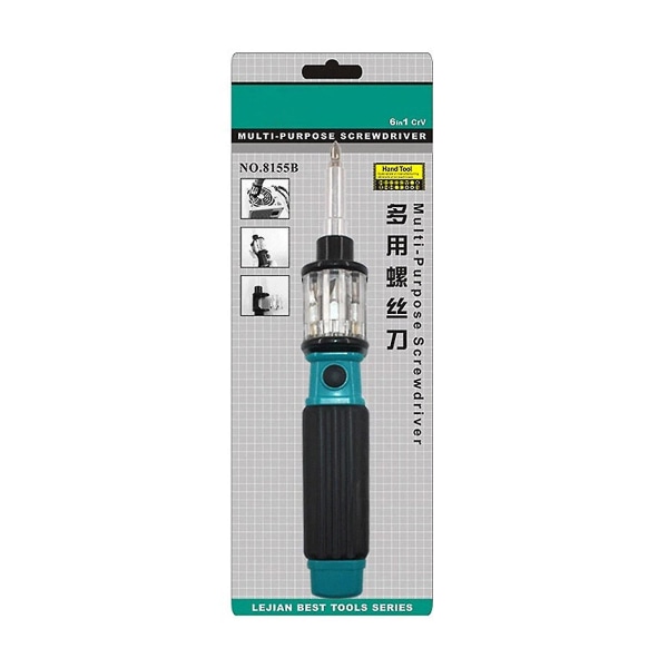 Profesjonell Autoloader - 6-i-1 Multi-bitars Ratsj-skrutrekker Sl3- Sl4 Sl6