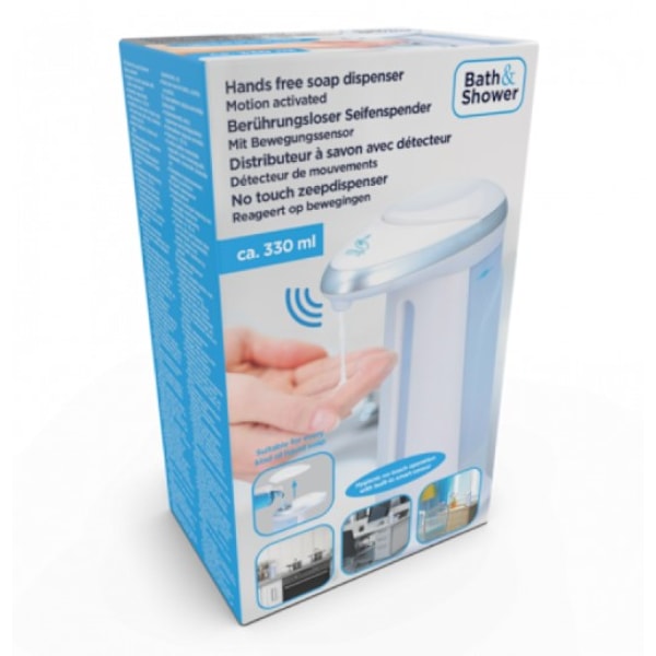 Automatisk sæbeholder med sensor