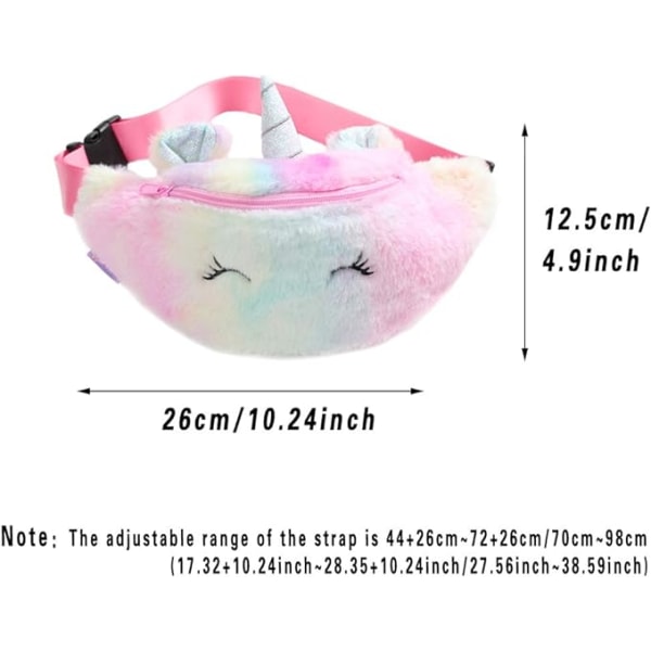 Unicorn Fanny Pack Barn Fanny Pack Søt Fanny Pack Hip Ba