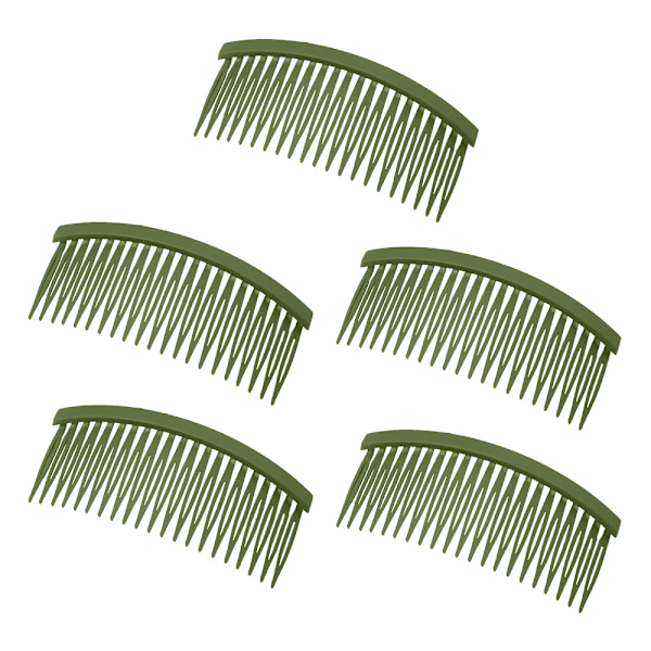 5-pack hårkammar för kvinnor, accessoarer, brudkam 21 T Style 4