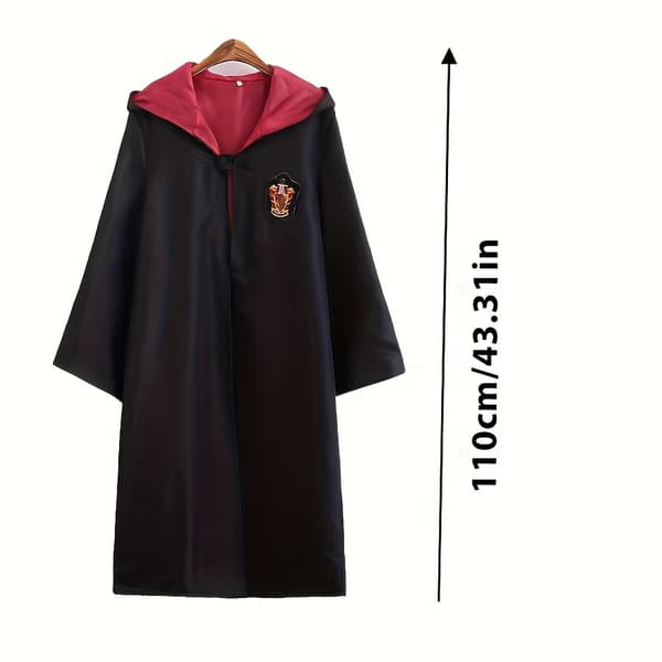 WB Inspired Preppy Polyester Kostume Tilbehørssæt til Voksne Halloween Cosplay Red 5 piece set