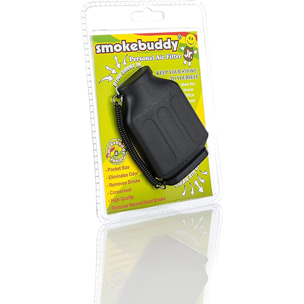 Smokebuddy Jr Svart Personligt Luftfilter