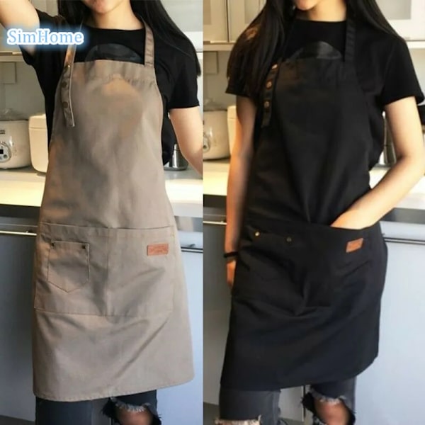 Kök grillbar förkläde svart wine red