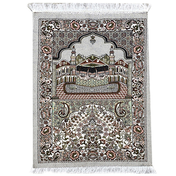 Muslimi rukousmatto islamille punotut matot vintage Eid A B