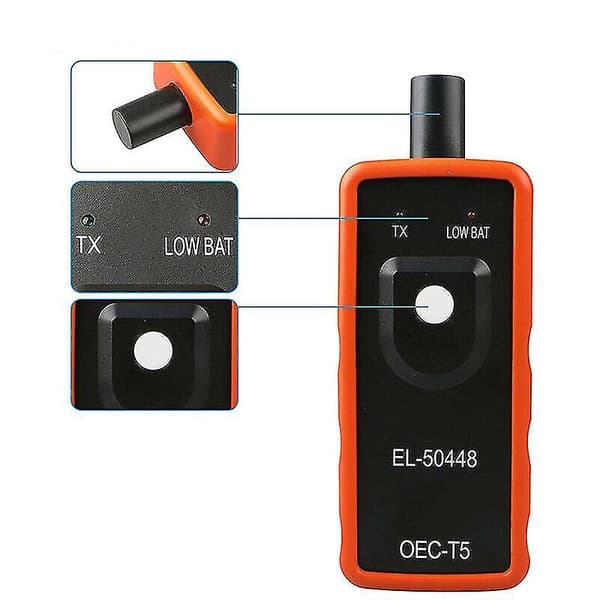 El-50448 Tpms Nulstillingsværktøj Indlæringsværktøj Automatisk Dæktrykssensor til GM-køretøjer-FA-