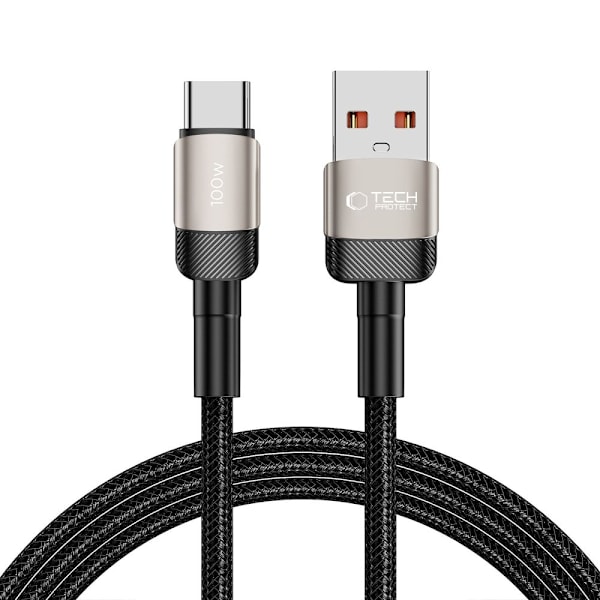 Tech-Protect 100W/5A 2m USB-C Kabel UltraBoost Evo Titanium