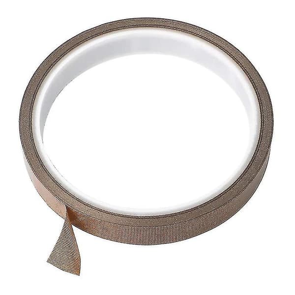Rullar PTFE-tejp/PTFE-tejp för vakuumförpackningsmaskin, hand- och impulsförseglare (1,3 cm x 10 m)-FA-