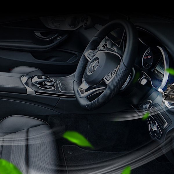 Karhu lentäjä auto ilmanraikastin pyörivä potkuri ulostulo tuoksu Black
