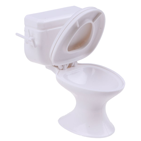 Nukkekodin huonekalut Vintage kylpyhuoneen WC-miniatyyrilelut