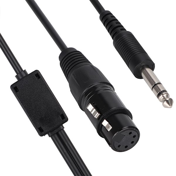 Airbus XLR - GA Dual Plug 5-nastainen kuuloke-adapterkaapeli Lentokonekuulokekabel 0.1