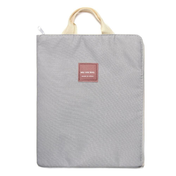 Laptop-håndtaske Kontorstaske LYSGRÅ Light Grey