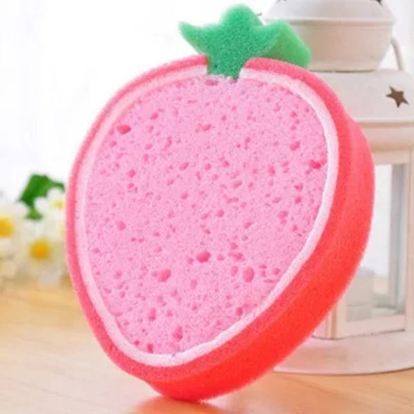 Dish Sponge 3D Fruit Strong Clean Cloth Cotton Washing Dishes