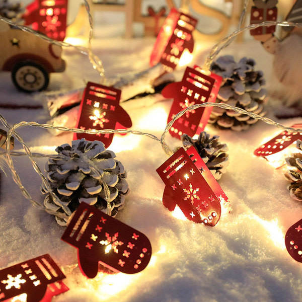 Jul Smidesjärn Julhandskar Strålkastare Jul