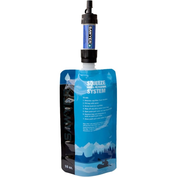 Hgbd-sawyer Products Sp105 Mini Vattenfiltreringssystem, Enkel - (FMY)-XS1- Blue