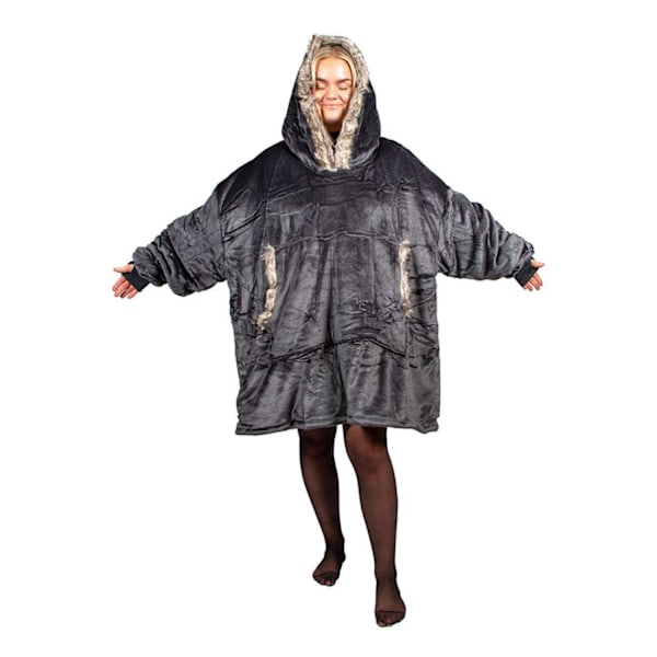 Snug Rug Deluxe Eskimo Hoodie Oversized purple 1000