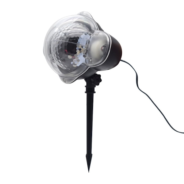 LED-projektor för snöfallseffekt - Stora/små snöflingor med fjärrkontroll, IP65 vattentät för utomhus och inomhus