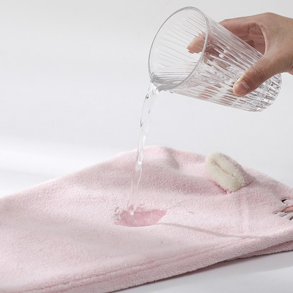 Badehåndklæde med hætte, kattedesign, superblødt, tørrer håret hurtigt, til drenge