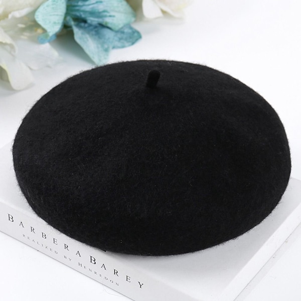 Baskerlue av cap Baskermössa SVART black