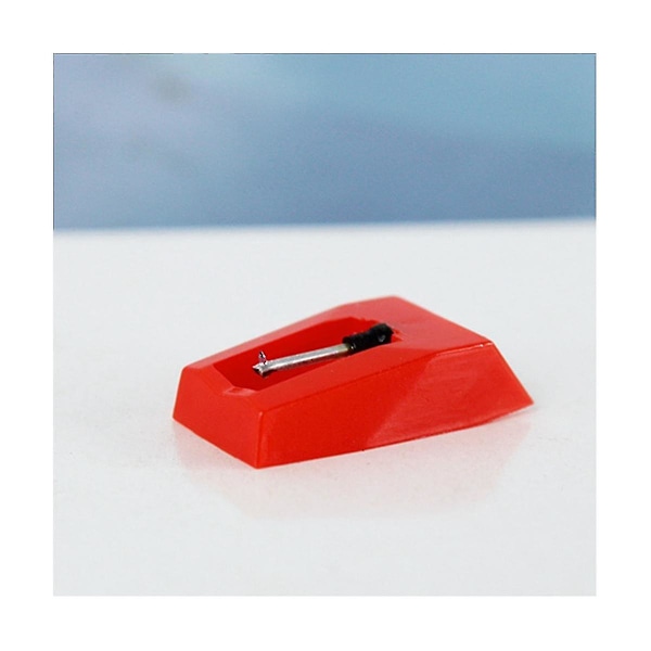 4-pakning Ruby platespiller nål platespiller Stylus erstatning grammofon Vinyl platespiller Stylus