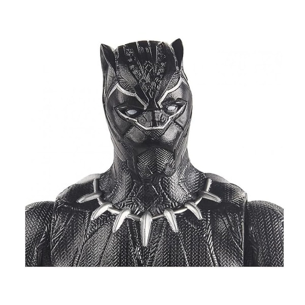 Avengers Titan Hero Series Black Panther Actionfigur, 12-tommers leketøy, inspirert av Marvel Universe, for barn fra 4 år og oppover