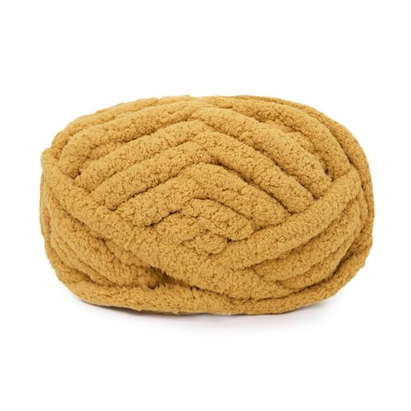 226g/Boll Virkat Garn Garn Kula GUL Yellow