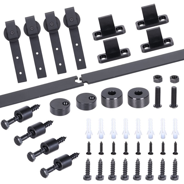 Mini Hardware Kit Skyvedør Hardware Kit for TV-skap
