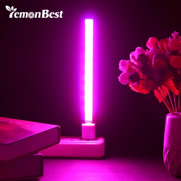 5W / 27 LED Grow Light USB Rød voksende lys