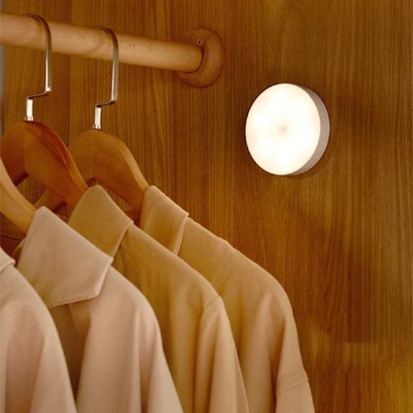 LED-Spotlight med Rörelsesensor - Laddningsbar och Självhäftande