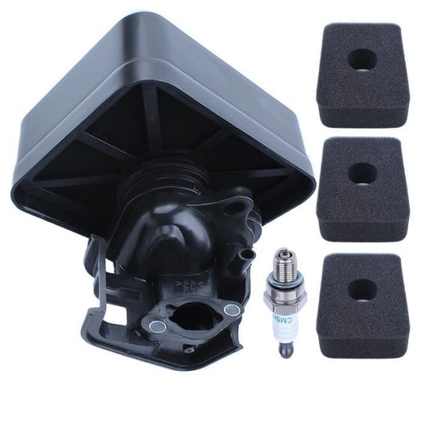 Skydd med 3 luftfilter kompatibla med Honda GX120 GX140 GX160 17230-Z51-820 17410-Z51-020 17235-Z51-831