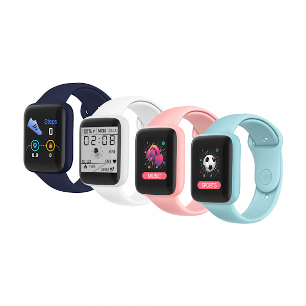 Smartklocka Sportklocka Herr Dam Bluetooth NFC Blodtryck H
