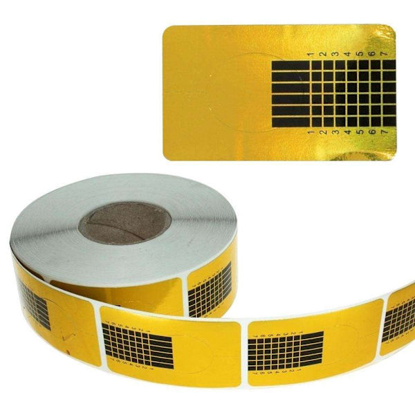 500 stk Negleforme - Nail Forms gold