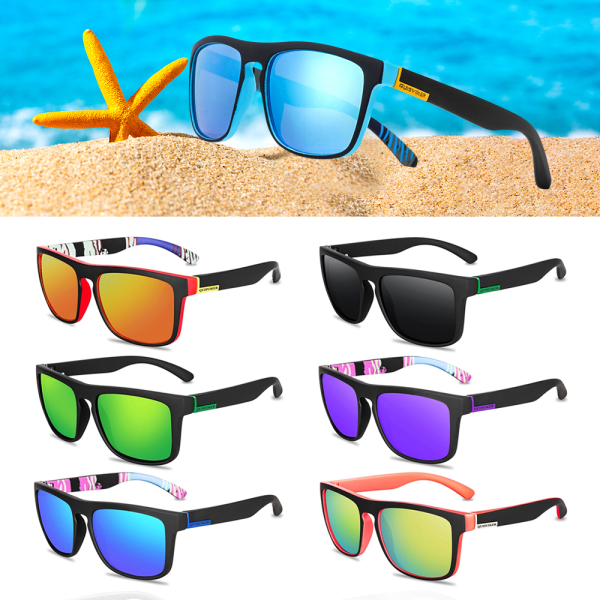 Polariserede solbriller Kørebriller Firkant solbriller Fiskebriller C10