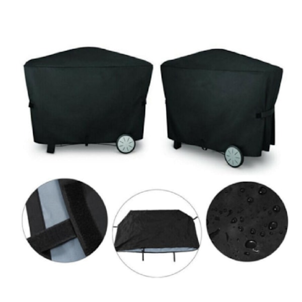 Passar Weber Q3000 Q2000 Bärbar BBQ Pot Grillöverdrag Vatten