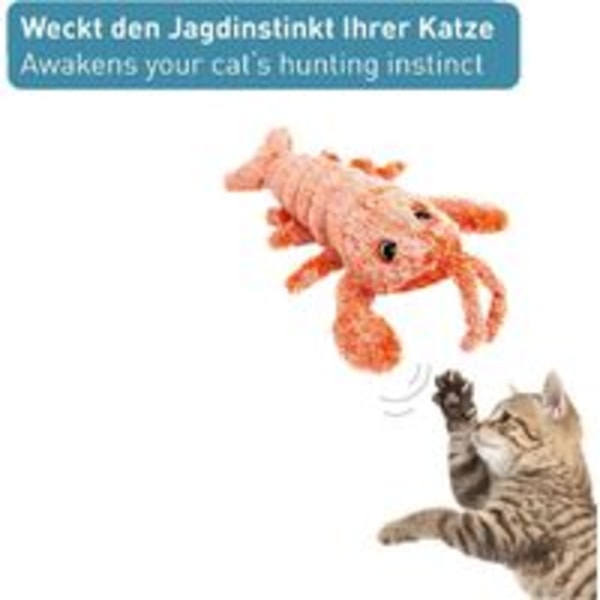 Interaktive elektroniske fiskleker for katter - myke elektriske leker,