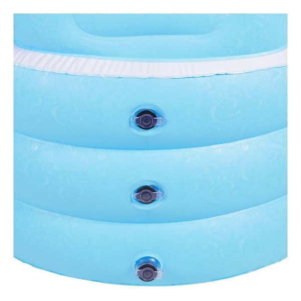 Uppblåsbart Badkar / Portabelt - Blått blue 2945