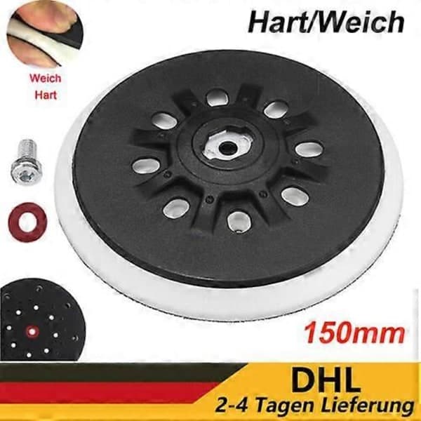 150 mm Hook and Loop Sanding Pad Soft Hard for Festool Festo RO 1E,2E,ETS,LEX,WTS,Rotex-FA- style2946