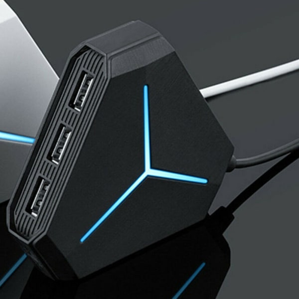 USB3.0-jakaja 6 porttia USB-datakeskitin PC:lle Black