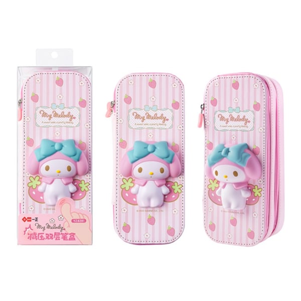 Dekompresjonsveske Cinnamoroll pennveske F (DOBBELT LAG) F(double-layer)