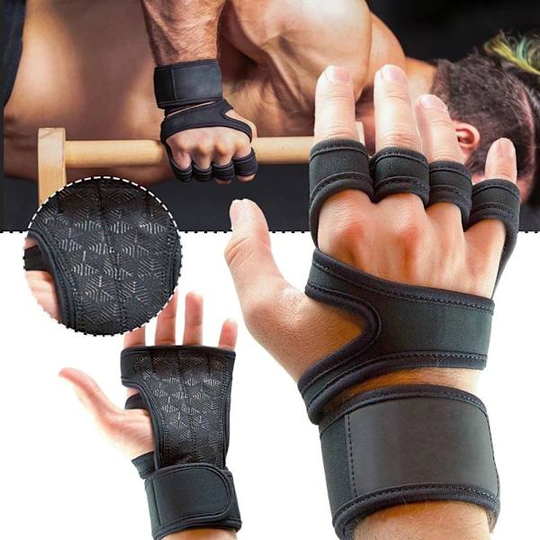 Gym Handsker Håndled Træning Fitness Handsker RED y Red Red XL