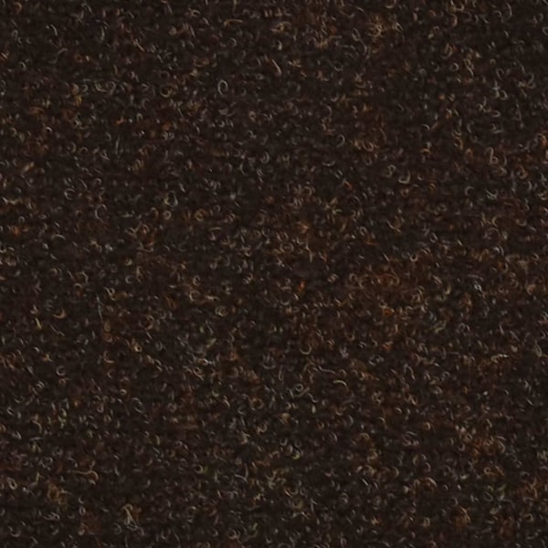 vidaXL Trappstegsmattor självhäftande 15 st brun 56x17x3 cm brodyr brown 2430