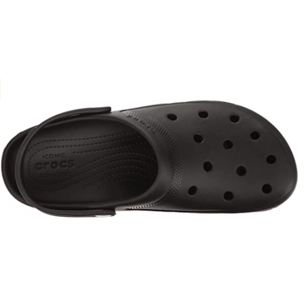 Crocs Beach Shoes Sandaler Unisex (sort størrelse 42-43) DXGHC