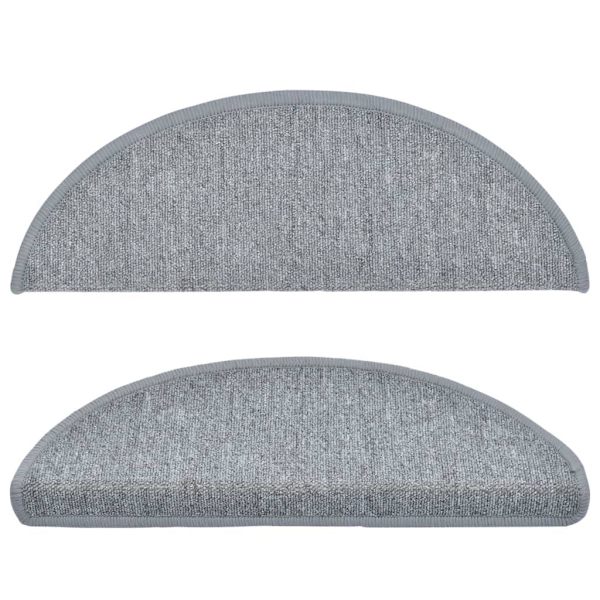 vidaXL 15 stk Trappetrinbræt grå 65x24x4 cm gray 4180