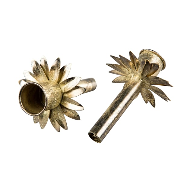 Flaskhållare för ljus, 4-pack gold 240