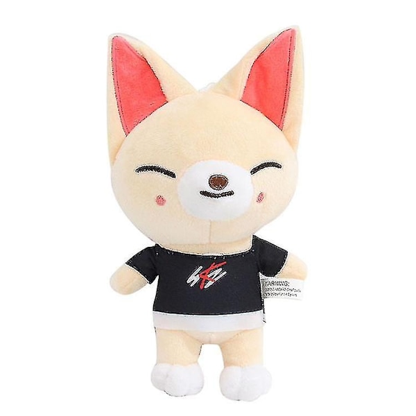 20 cm Skzoo Stray Kids Plyschleksak Leeknow Hyunjin Dock - Perfekt för Barn och Vuxna foxy