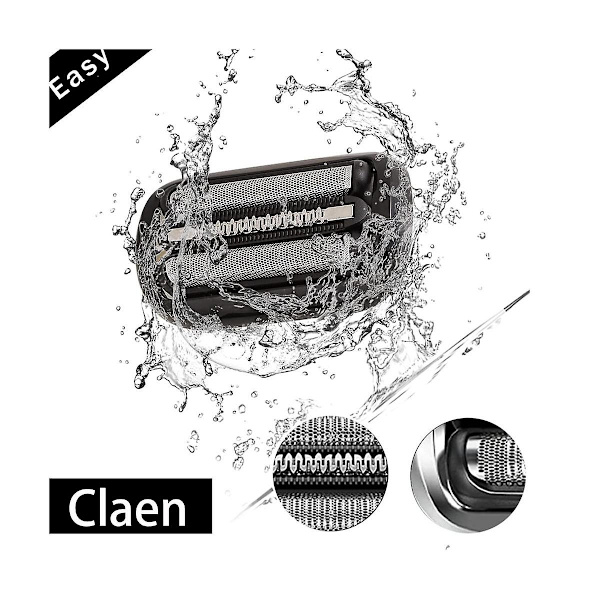 2-pack Serie 5/6 53b Ersättningshuvud för Elektrisk Rakapparat 5020cs 5018s 5035s 5049cs 5050cs 60