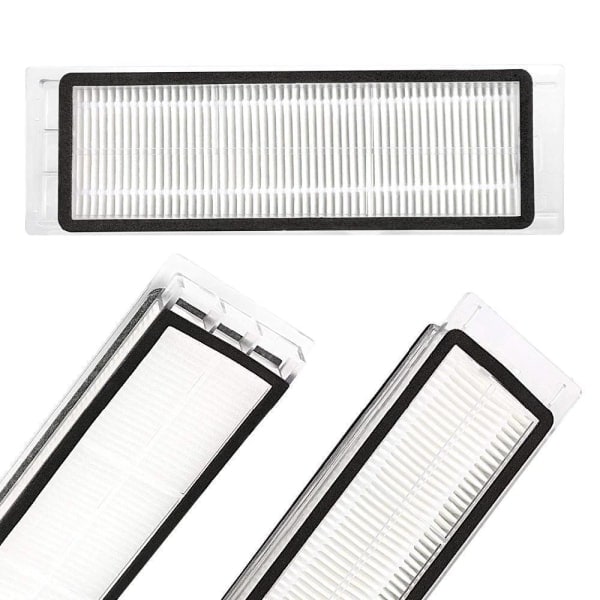 4 stk HEPA-filtre til Xiaomi Roborock S5, S50, S51, S55, S6, MAXV Hvid