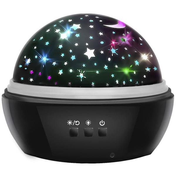Hyggelig Projektorlampe: Stjernehimmel & Undervandsverden multicolor 349