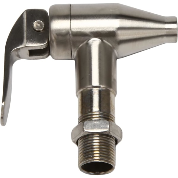 Replacement cap for beverage dispensers,polished stainless steel