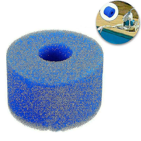 4-pakke bioskumfilter til oppblåsbare Lay Z Spa-patron 58323 filter Vi Bestway[C]