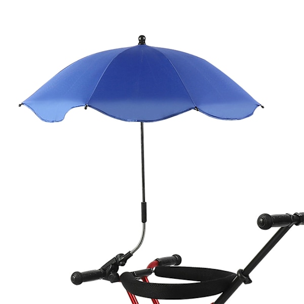 Universell stolparasoll med justerbar klämma, upp till 50+ Clip On Parasol AuBY Navy blue